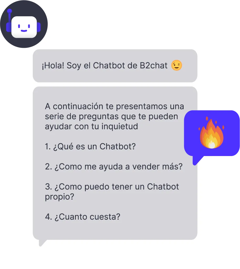 Chatbot de B2Chat