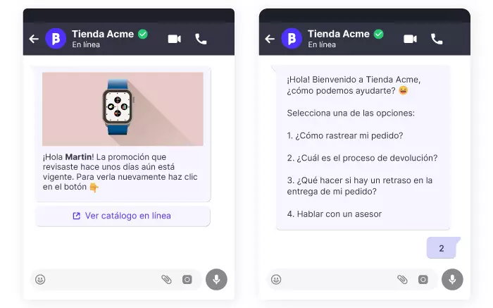 conversación con chatbots