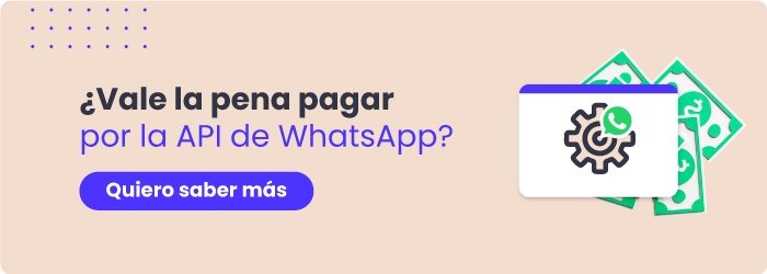 Pago de la api de whatsapp