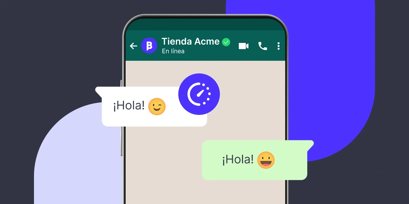 chat usando mensajes temporales en whatsapp