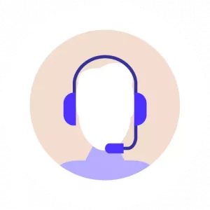 user with headphones