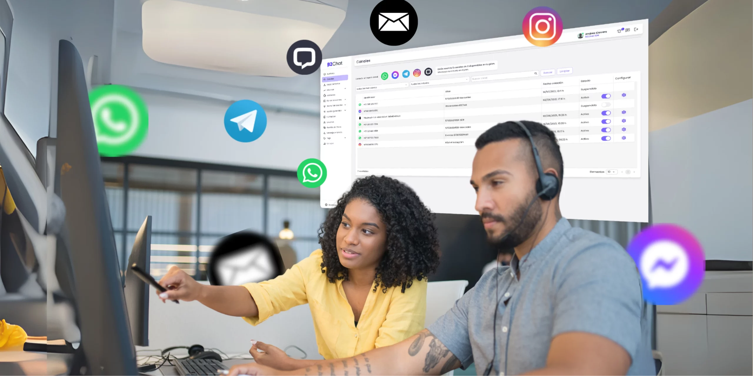 que es un contact center