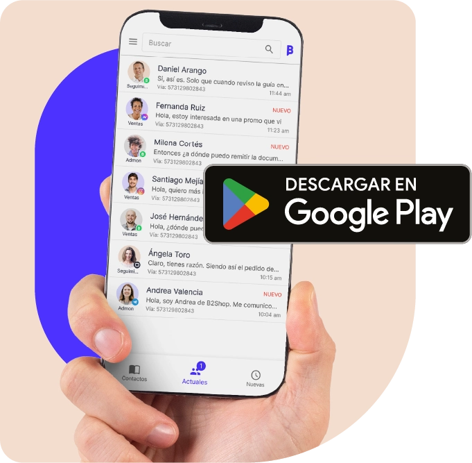 app b2chat en google play