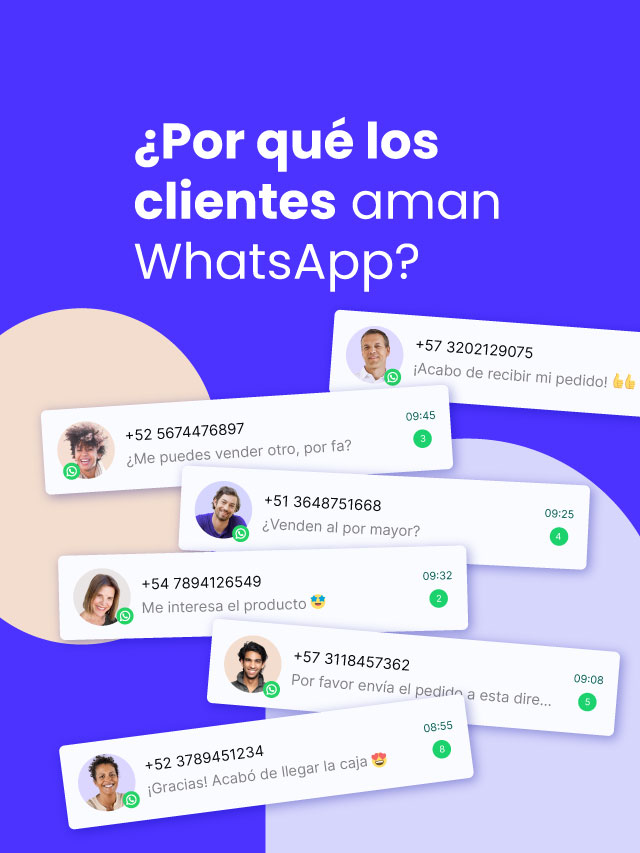 ¿Por qué los clientes aman WhatsApp?