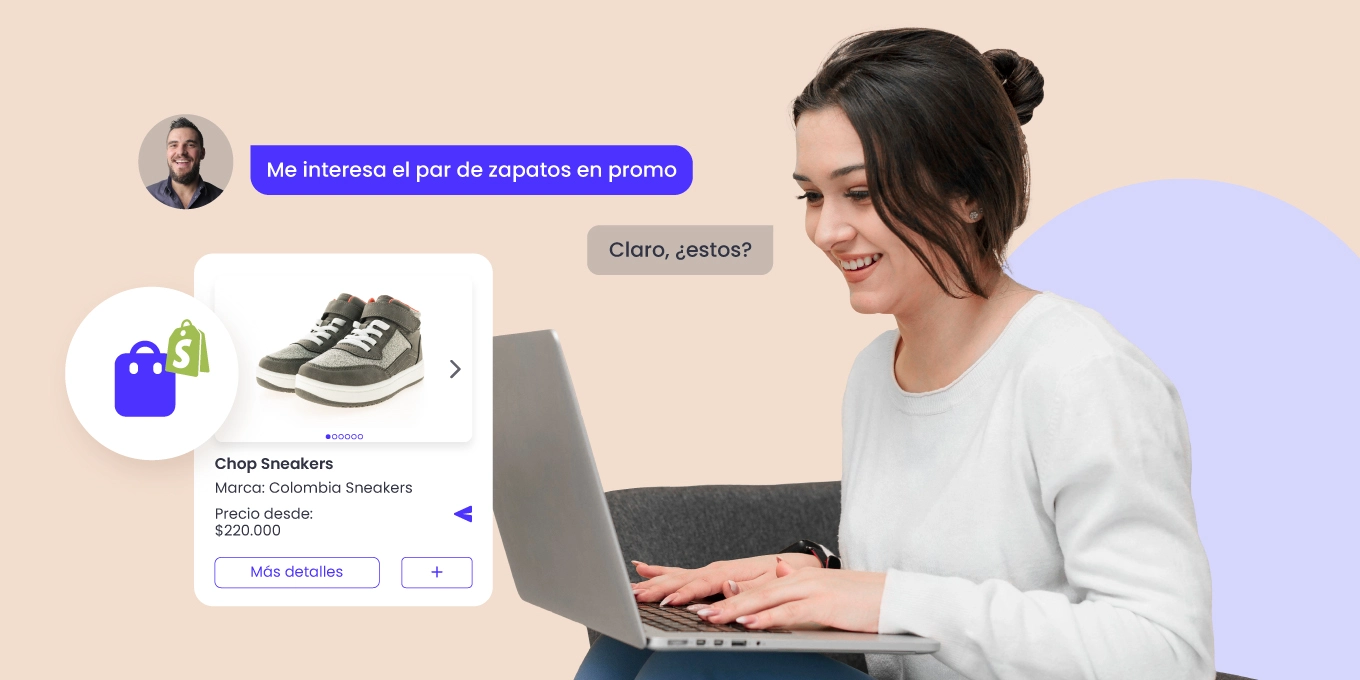 Catálogo de tu tienda Shopify en WhatsApp