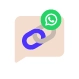 icono de cadenas y whatsapp