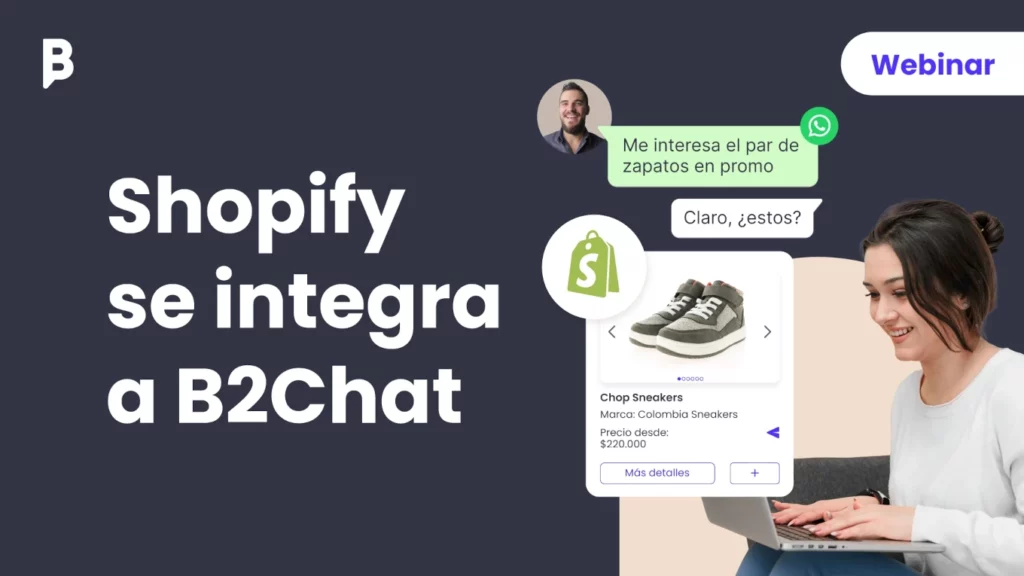 webinar: shopify se integra a b2chat