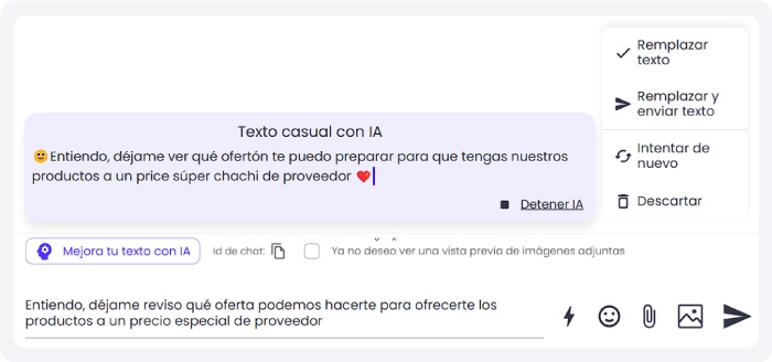 Usa la IA B2Chat en tu empresa