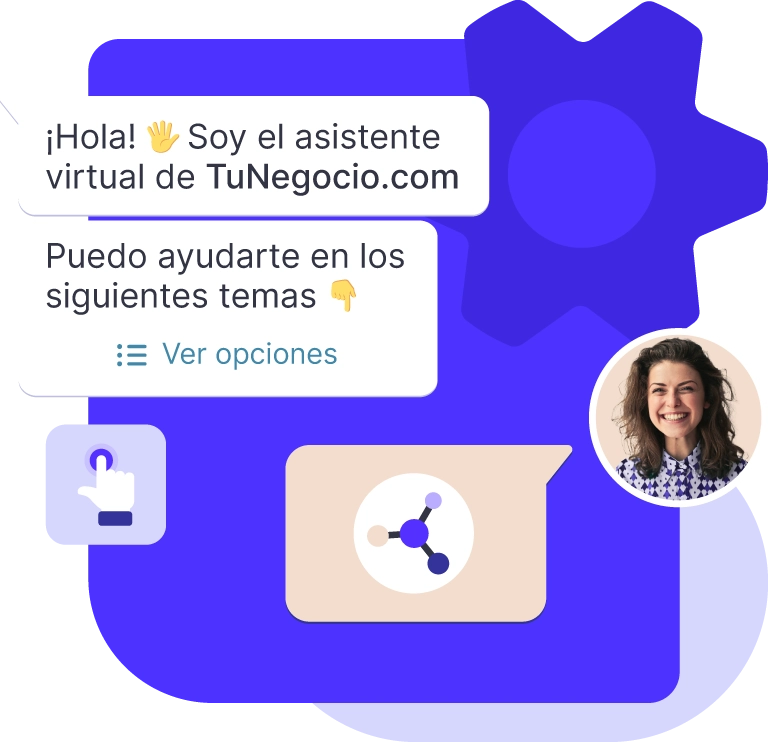 un chat con un chatbot