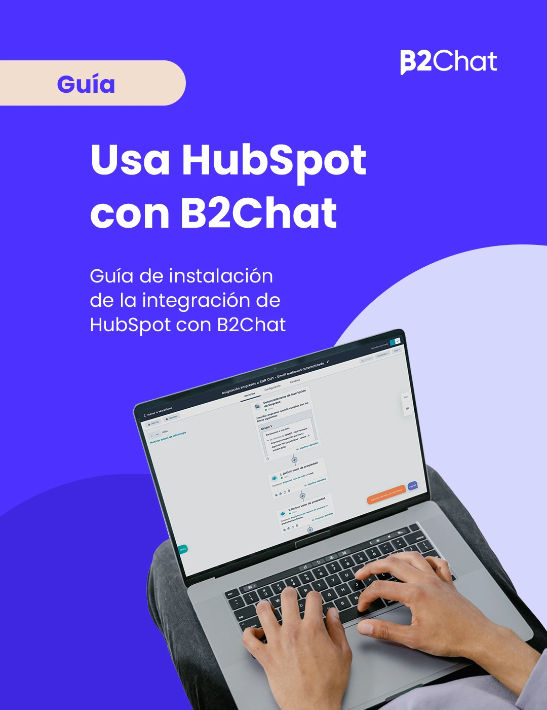 usa hubSpot con b2Chat
