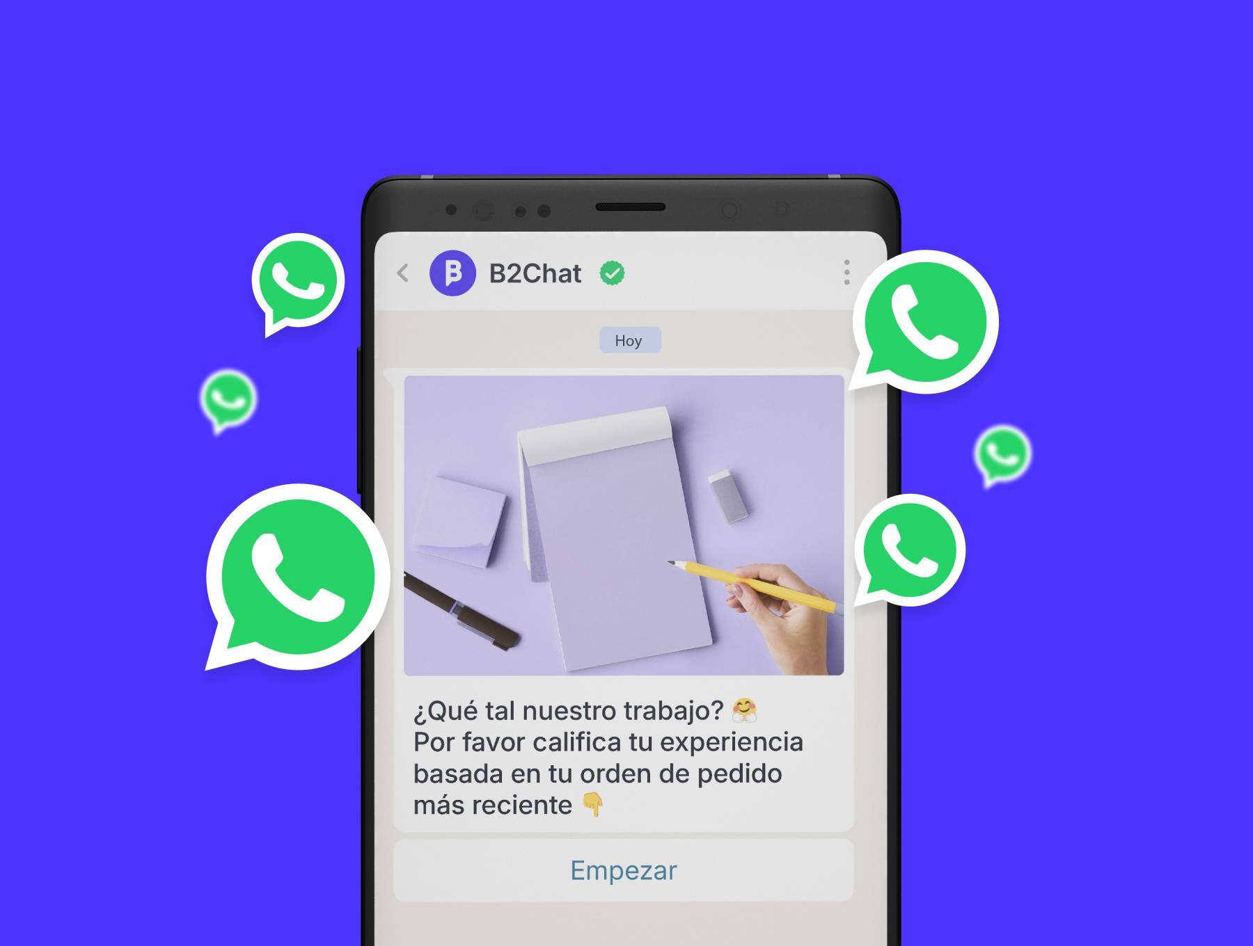 Límites de mensajes en WhatsApp por usuario