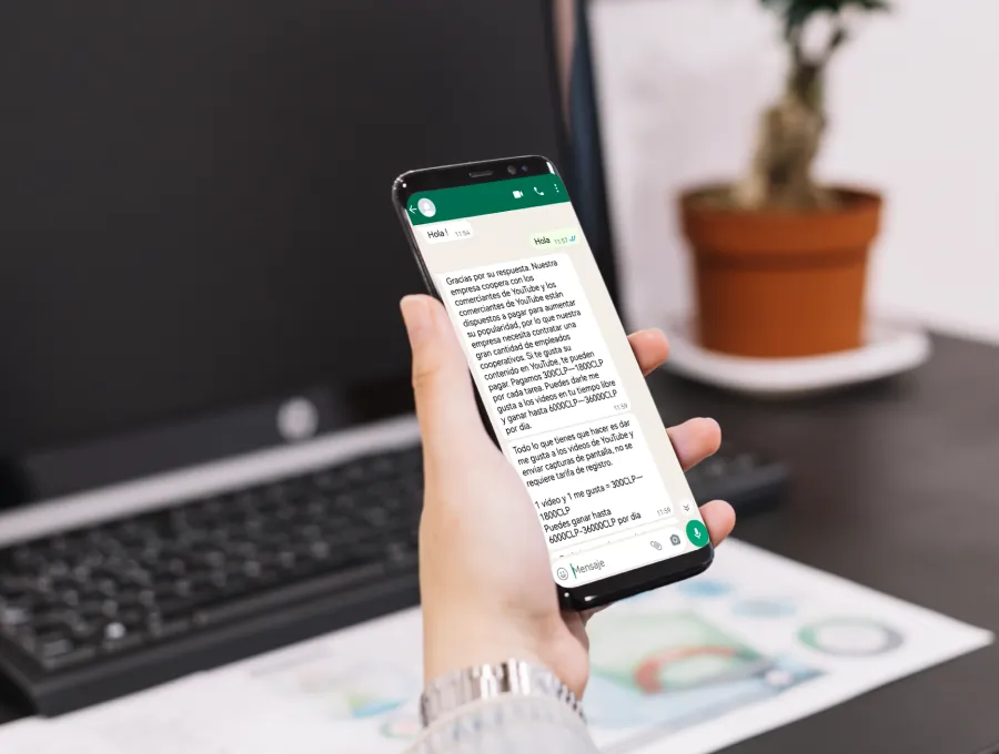 Límites de mensajes en WhatsApp
