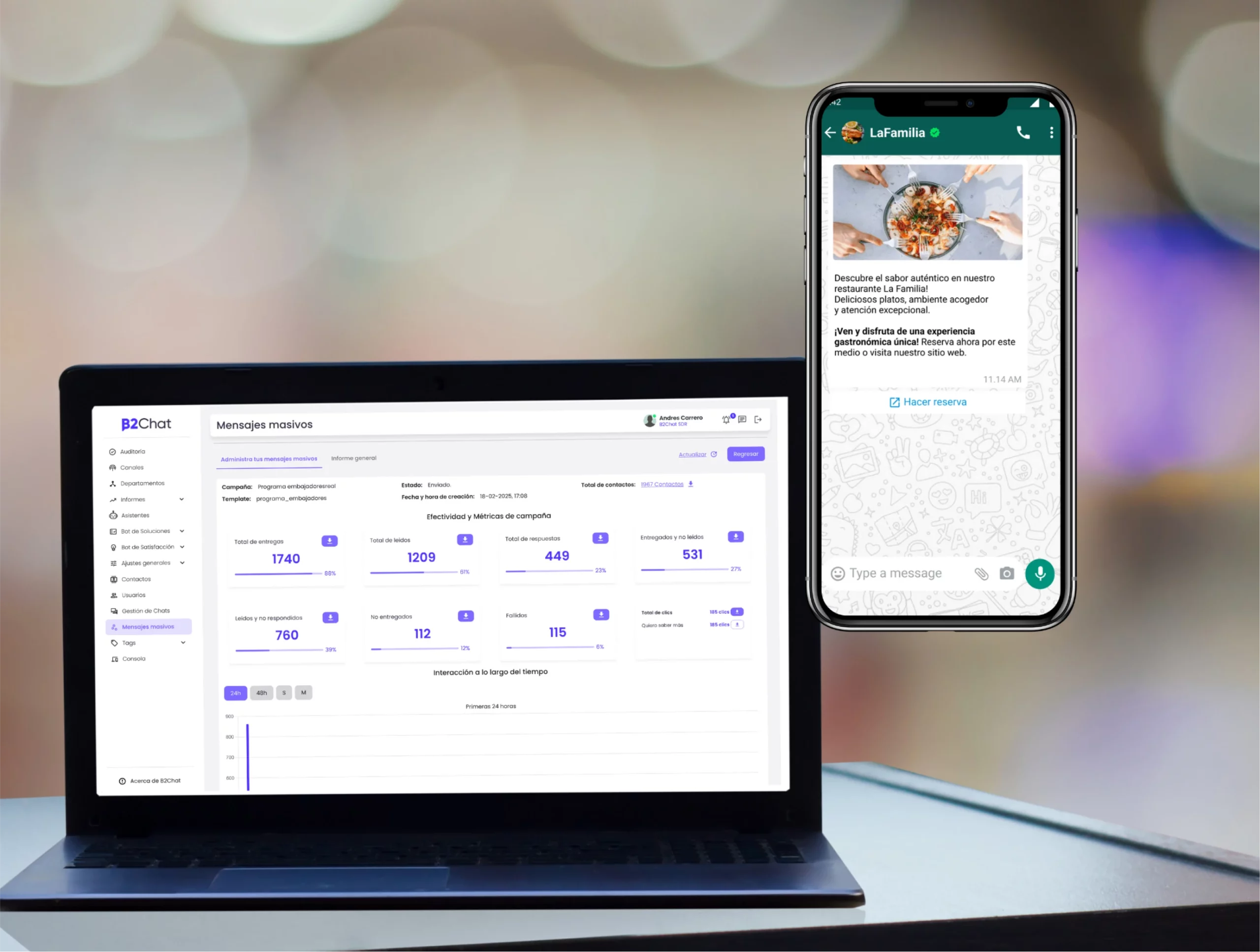 ¿Qué significa enviar mensajes masivos por WhatsApp?