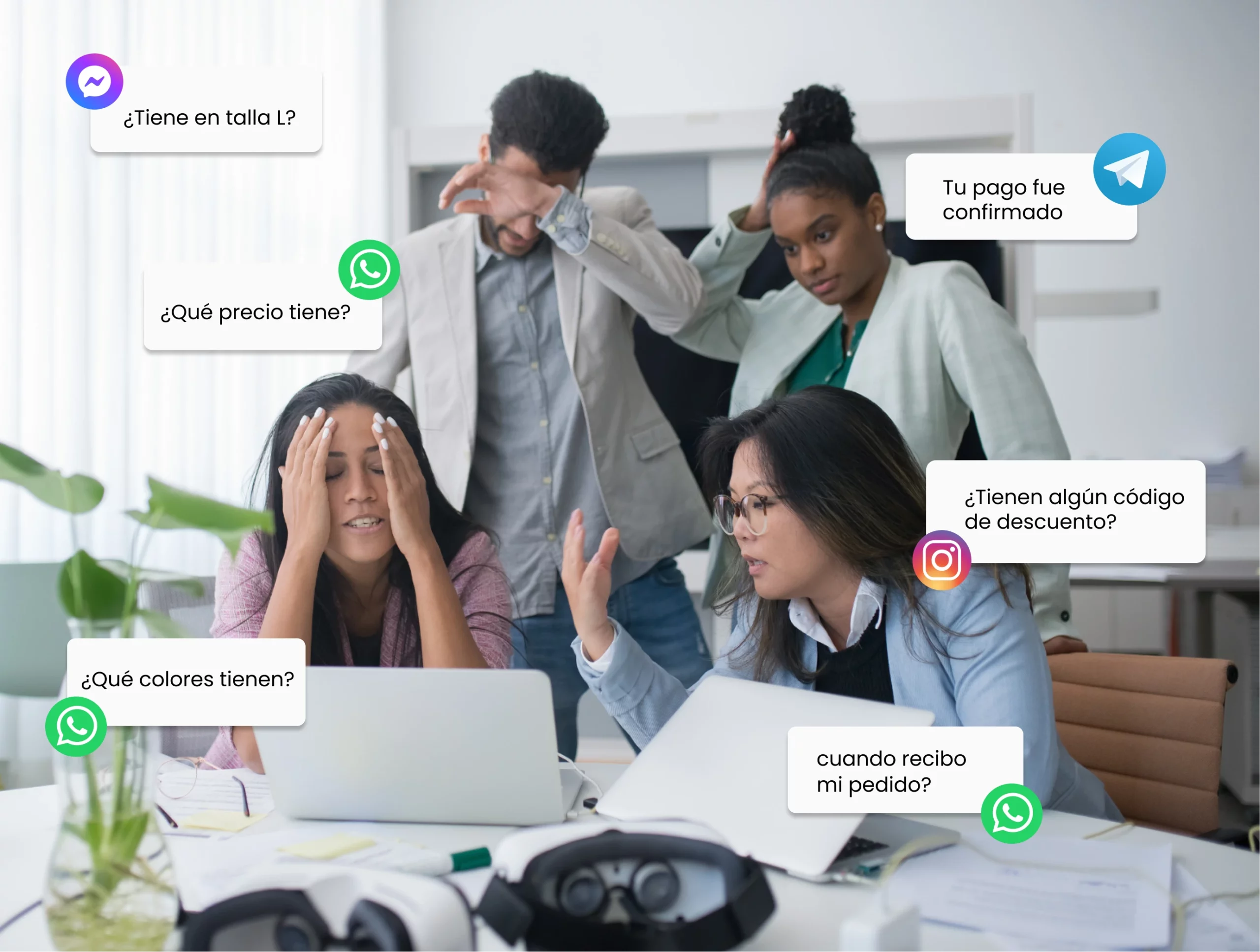 ¿Cuáles son los problemas de Atención al cliente que viven las empresas?