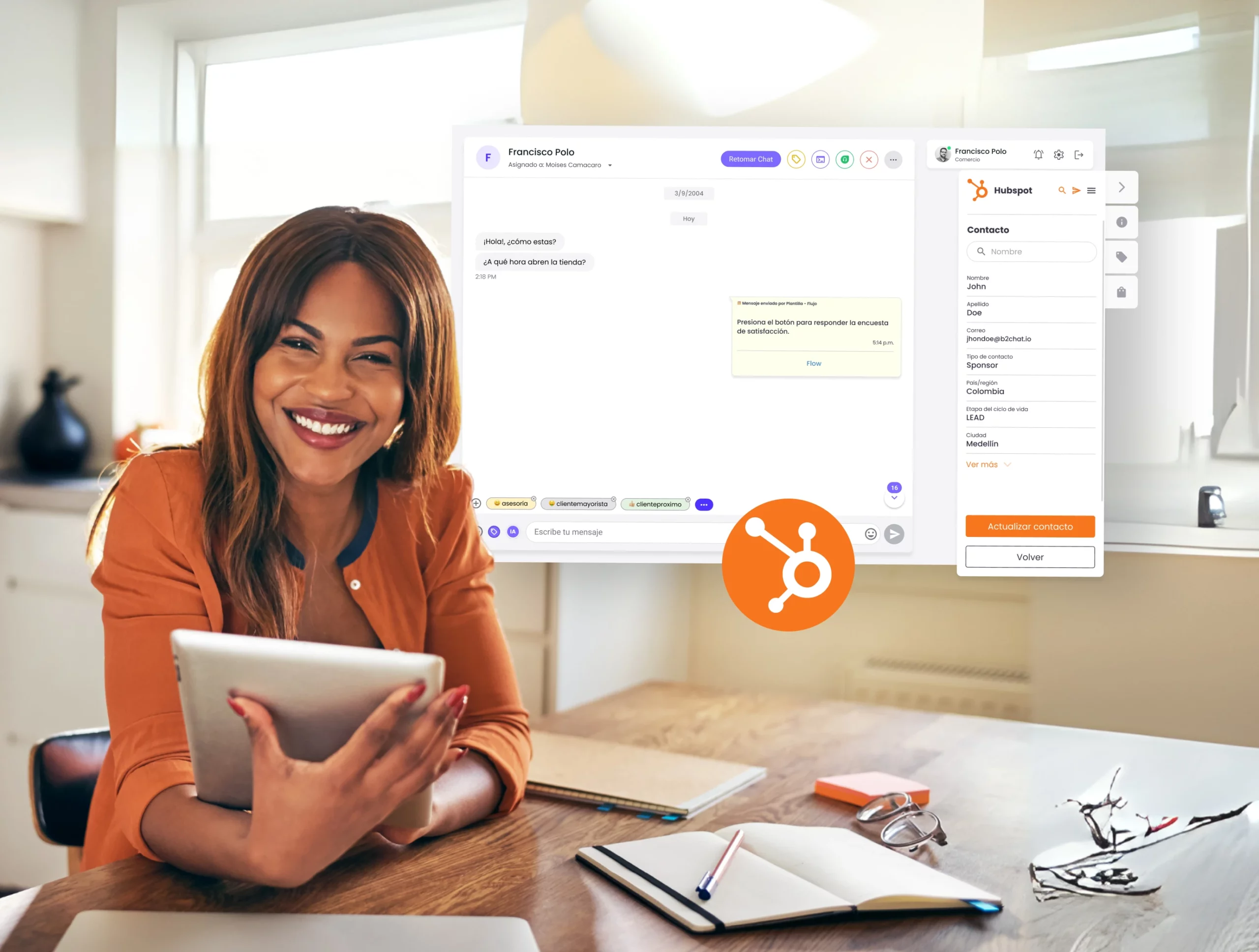Beneficios clave de la integración de HubSpot con WhatsApp