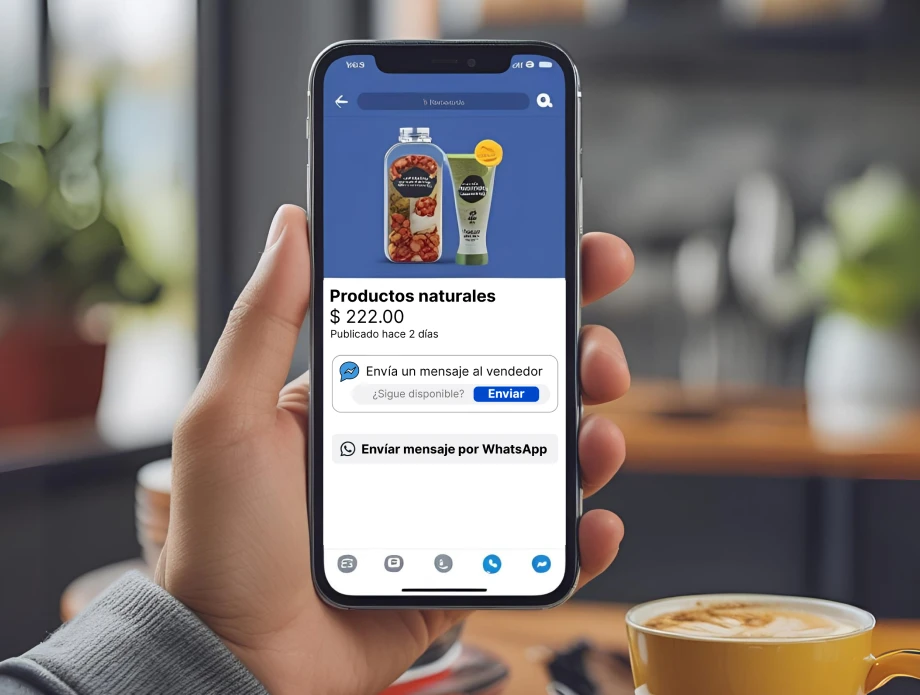 WhatsApp a tus publicaciones en Marketplace