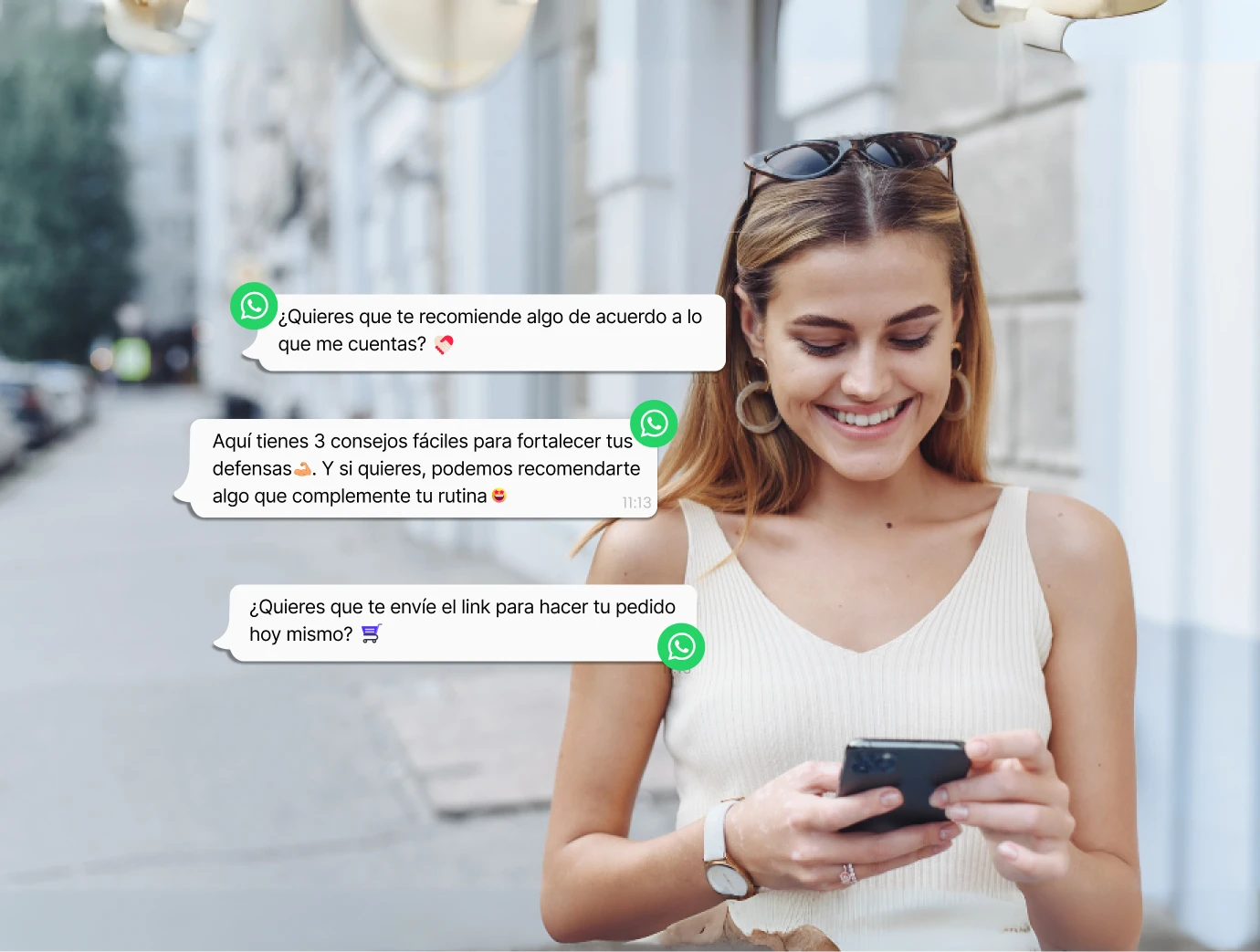 vender salud por whatsapp