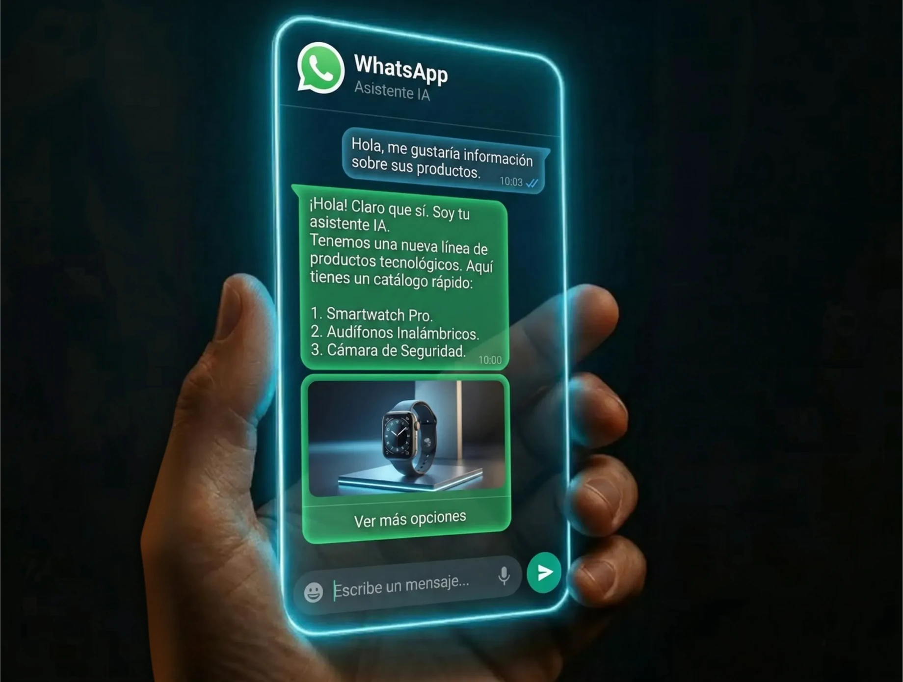 Aumenta ventas por WhatsApp con IA