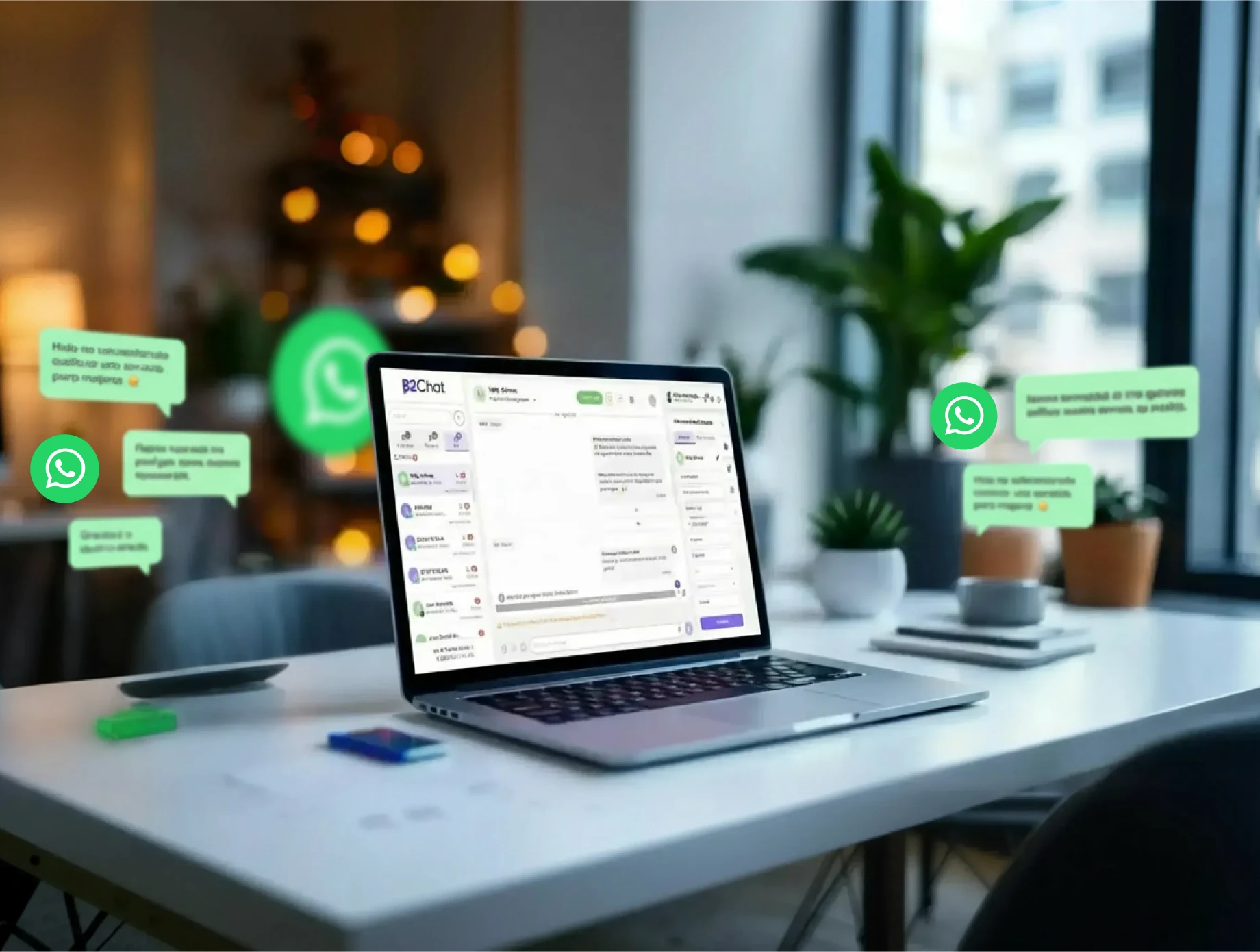Plataforma B2Chat por WhatsApp