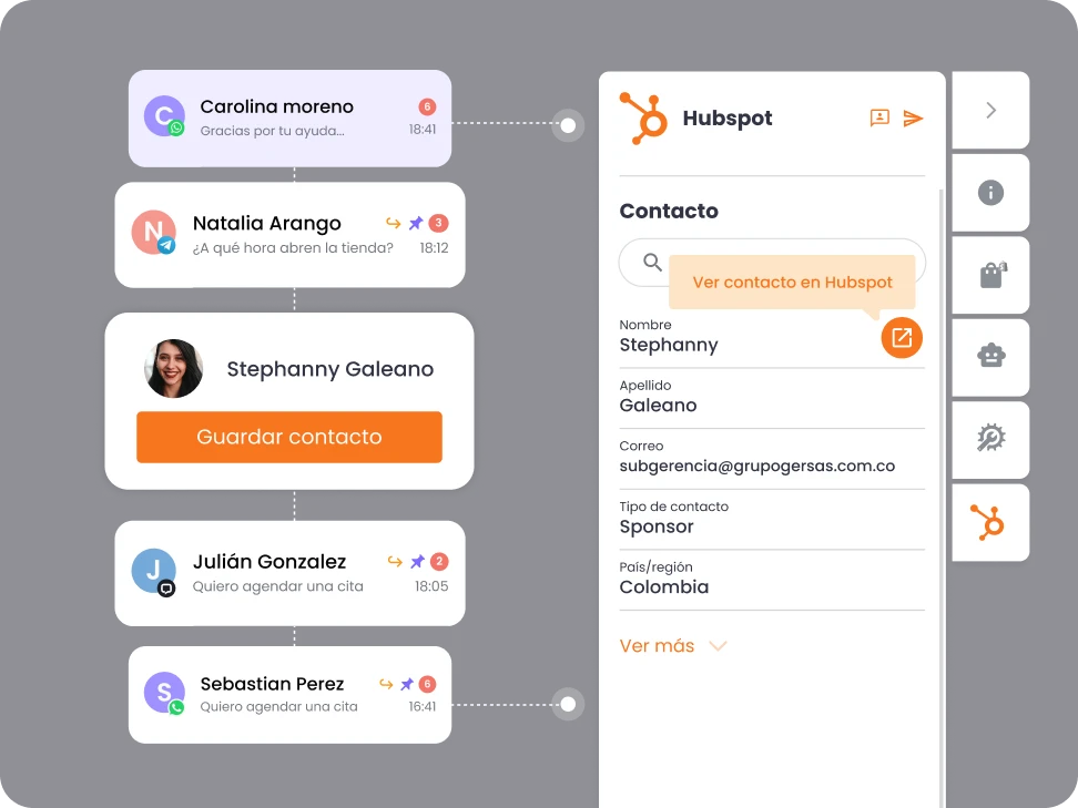 automatización con un crm de whatsapp