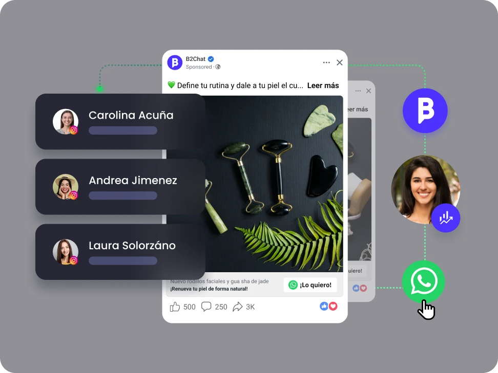 conversación marketing whatsapp
