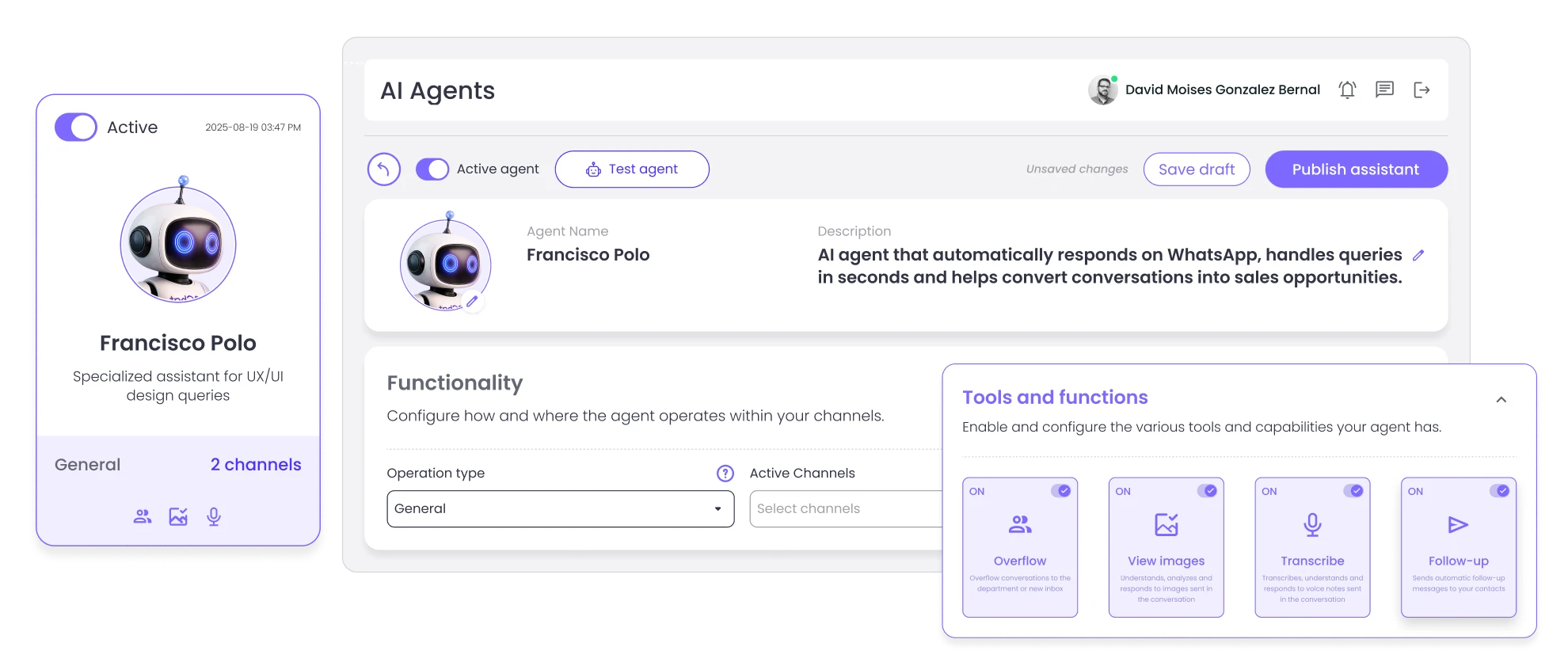 b2chat agent ai