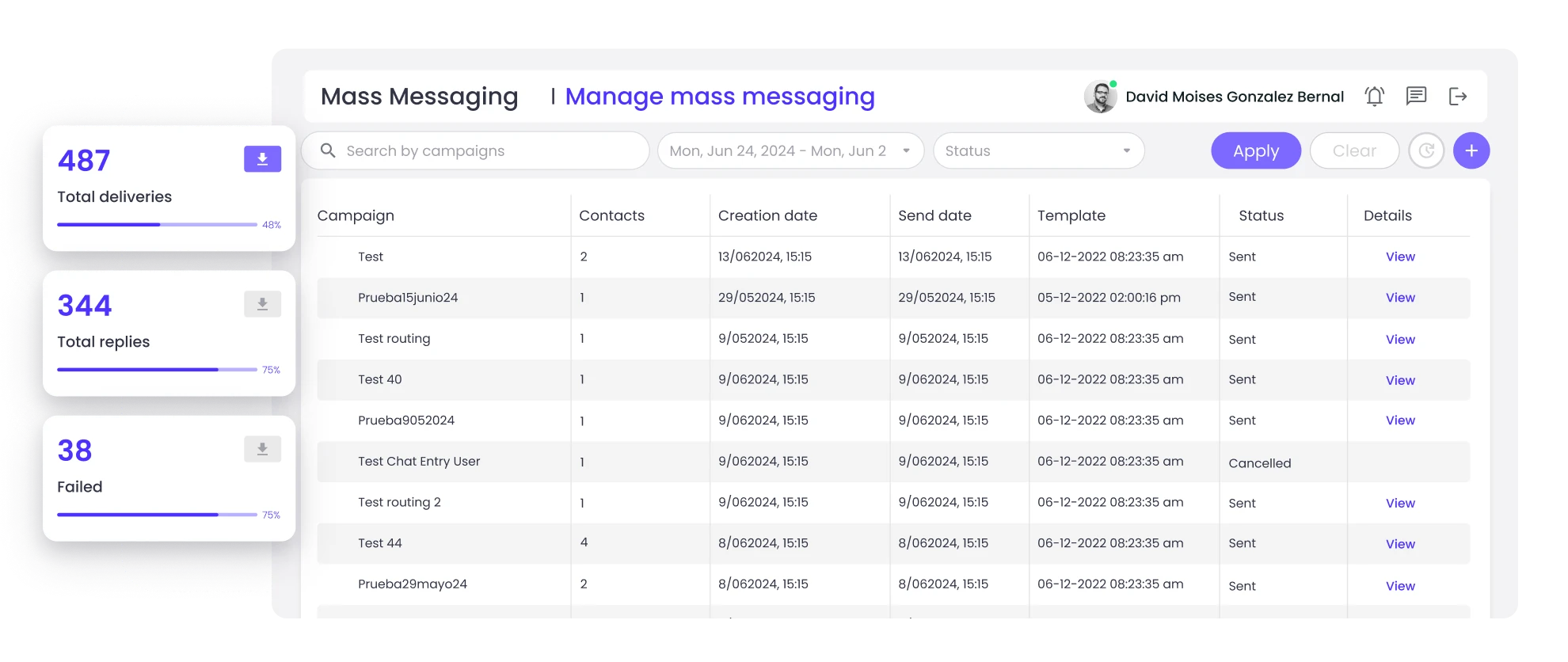 mass messages