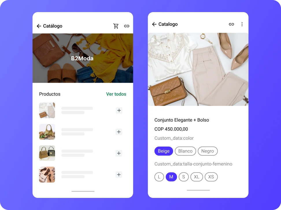 catalogo integrado de whatsapp