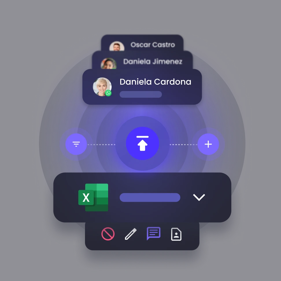contacts crm whatsapp